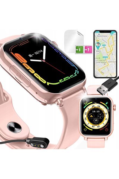 NO BRAND Smartwatch pentru copii Smart-Trend SMARTWATCH KID 4G LTE YOUNG roz