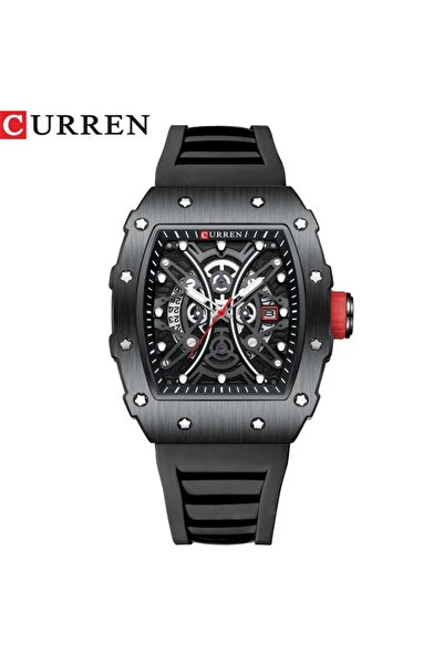 Choice Curren C Curren 8438 Luxury Silicone Strap Men's Quartz Wristwatches W...