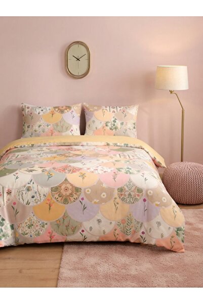Rivaİstanbul Alora Single Summer Duvet Cover Set Cotton