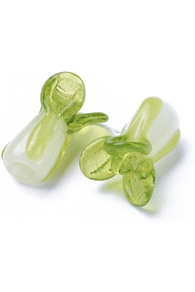 Choice 19x12mm 01 10 Pcs Chinese Cabbage Beads Handmade Lampwork Beads Vegeta...