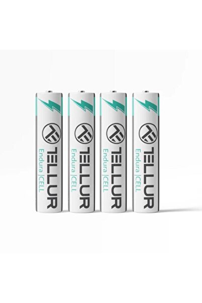 TELLUR Endura Cell Zinc-Carbon AAA R03 1.5V Batteries, 4-Pack