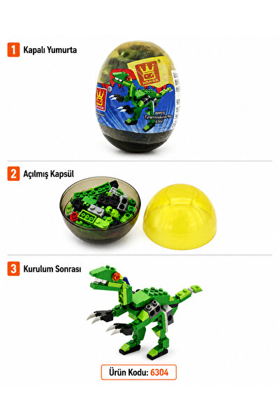 Espri Toys WANGE Tyrannosaurus Rex Mini Yapı Blok Seti