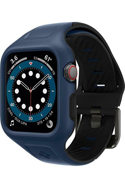 Spigen Liquid Air Pro Θήκη Σιλικόνης Apple Watch SE/6/5/4 (44mm) - Blue