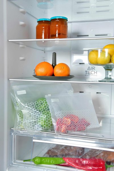 PALPAK Premium Multi-Purpose Zippered Storage Bag (24.4X21 cm) 10 Pieces