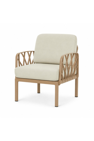 Novussi Garda Sofa Koltuk Tekli-Gri Minderli