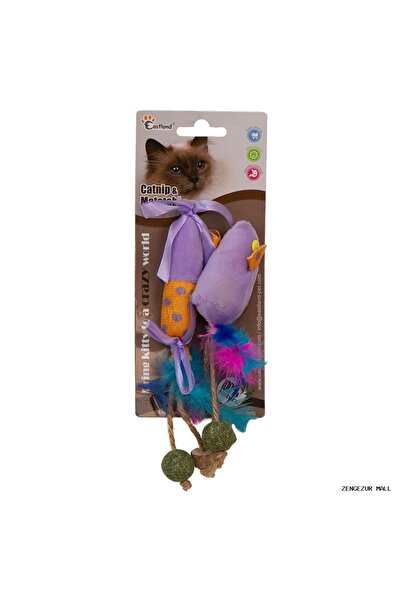 Eastland Zengezur Matatabi and Catnip Plush Mouse (162435) and Candy