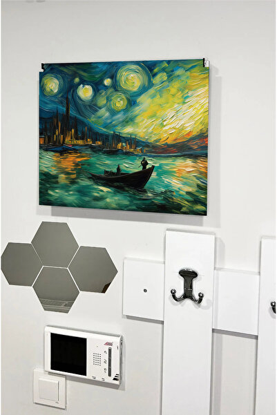 kutuTR Elektrik Sigorta Kutusu Kapatma Paneli Dekoratif Kapak 39x32 cm Yıldız...