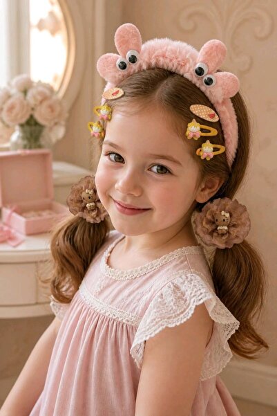 Monalisa Home Nine-Piece Children's Buckle Crown and Keychain Set
