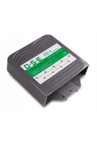 NO BRAND Combinator de semnal cu convertor QUAD 4x SAT pentru antenă TV teres...
