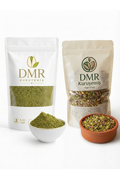 DMR KURUYEMİŞ Toz antep fıstığı 50 gr. Pirinç antep fıstığı 50 Gr