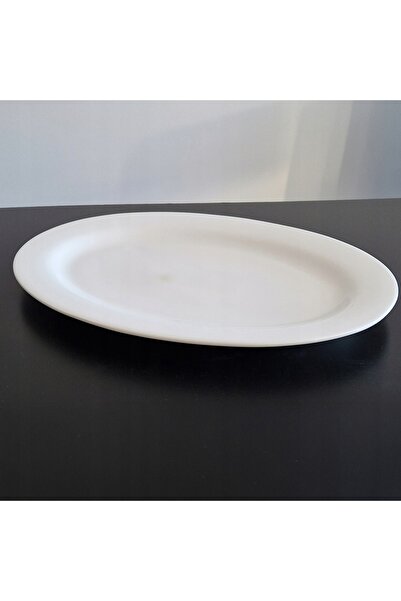 NO BRAND Farfurie ovală pentru feluri principale Wilmax, 36 cm, porțelan alb