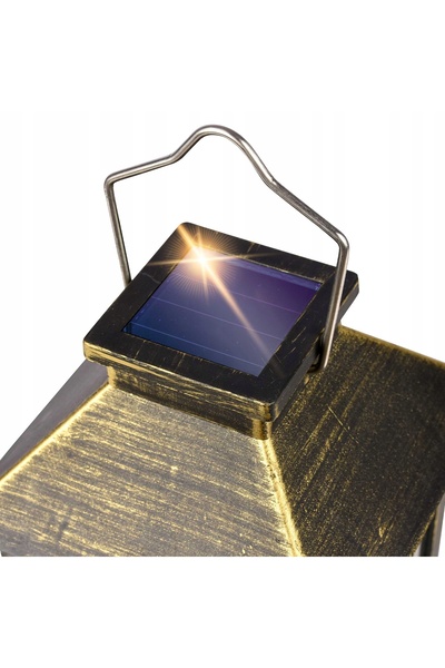 NO BRAND 2x Lampă solară Felinar de grădină LED SOLAR LAMPION Lantern Znicz