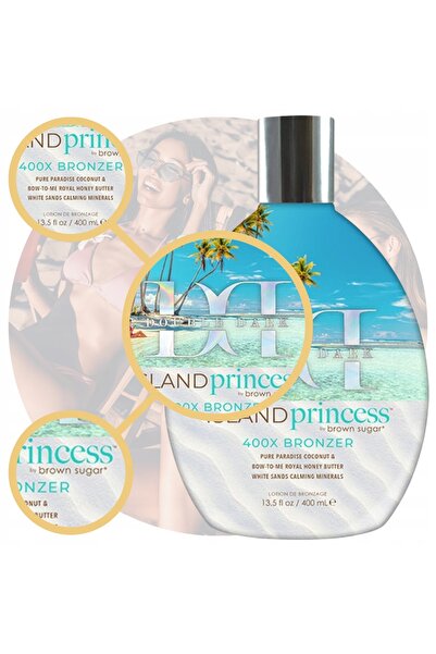 NO BRAND Zahăr Brun Dublu Închis la Culoare Bronzer Island Princess 40