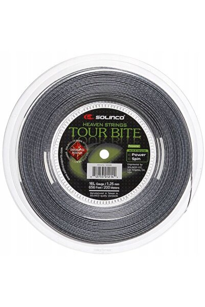NO BRAND Solinco Tour Bite Diamond Rough 1.25 Reel Coardă de rachetă de tenis