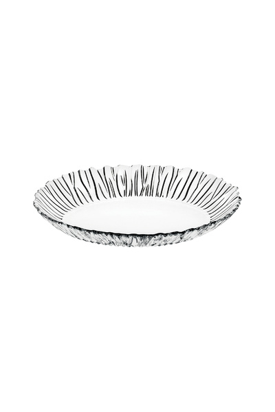 NO BRAND PASABAHCE AURORA FARfurie ovală semilună 33 X 25 CM