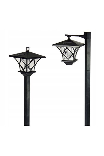 NO BRAND Lampă solară LED, felinar de grădină, 150cm, tip stâlp