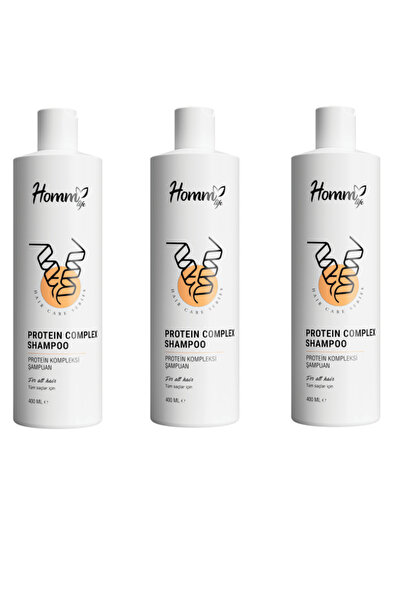 hommlife Homm Life Protein Complex Shampoo 400 ml - 3 Pcs