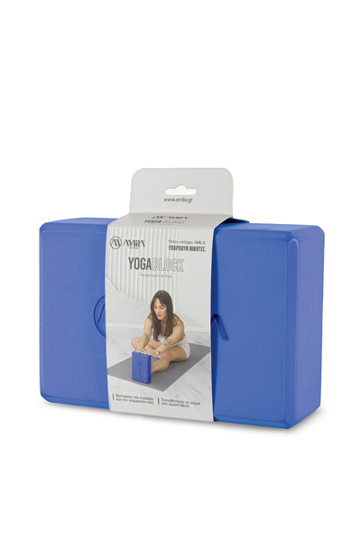 Amila Τούβλο Yoga Brick Μπλε
