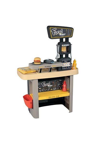 Smoby Restaurant pentru copii Food Corner negru
