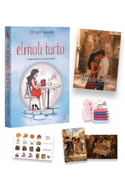 Pukka yayınları ELMALI TURTA(KENAR BOYAMALI CİLTLİ)-ZEYNEP SAHRA