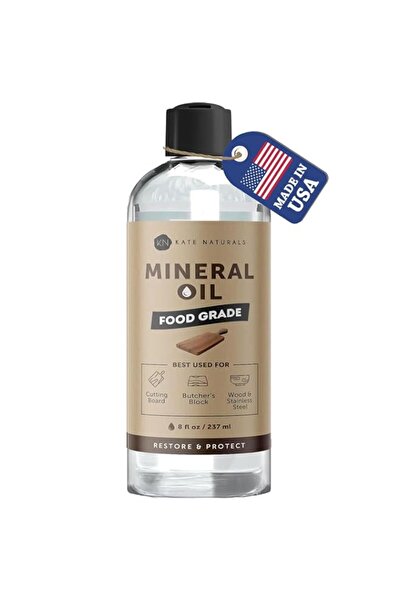 Generic Brand Kate Naturals Mineral Oil for Wood Cutting Board Oil, Butcher B...