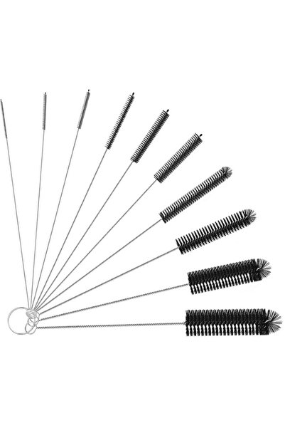 Generic Excefore 9.8 Inches Nylon Bottle Tube Nozzle Cleaning Brush Upgraded ...