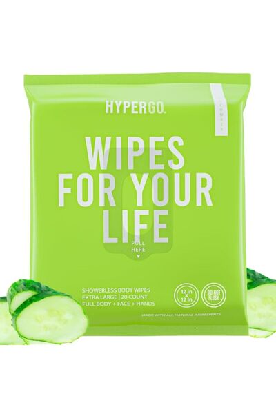 Generic Brand HyperGo Full-Body Rinse-Free Hypoallergenic Biodegradable Bathi...