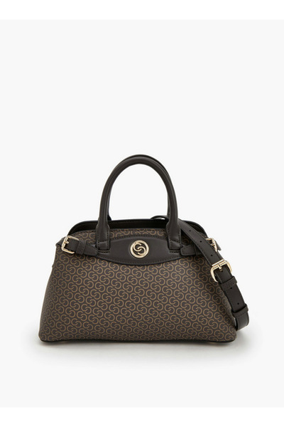 Celeste Monogram Print Tote Bag with Double Handle