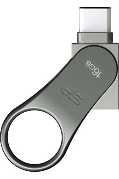 Silicon Power Κινητό USB 3.1 Στικάκι C80 16GB με συνδεσιμότητα USB-A & USB-C,...