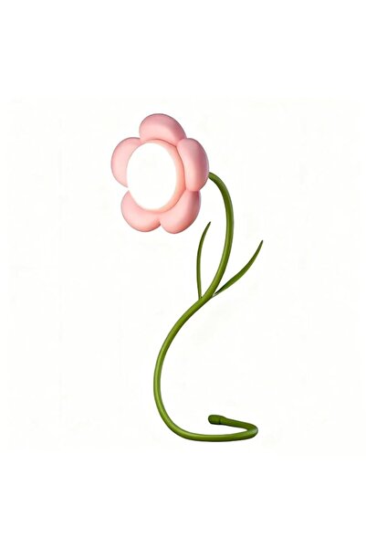 Generic Brand Tazweeq Pink Sunflower Neck Reading Light, USB-C Rechargeable C...