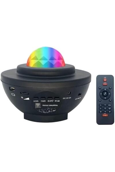 Generic Brand WorldTronics Night Light Baby Star Projector – 10 Color Bluetoo...