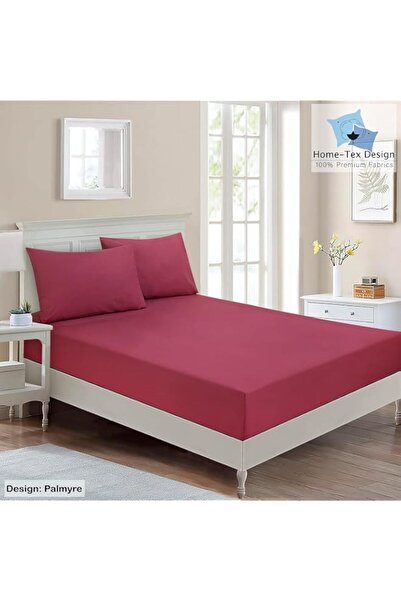 Generic Premium 100% Long Staple Cotton Royal Blue Fitted Bed Sheet Set Singl...