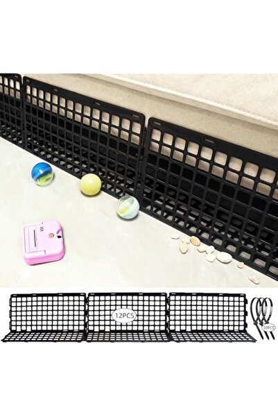 Generic Echozone 12 Pack Adjustable Under Furniture Blocker Guards - Pet Proo...