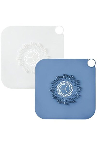 Generic REVHQ Silicone Shower Drain Hair Catcher 2 Pack, Shower Hair Stopper,...