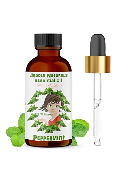 Generic Brand Jadole Naturals Peppermint Essential Oil-30 ml with Glass Dropp...