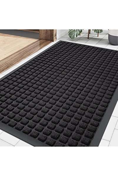 Generic YOOJ® Front Door Mat Outside Entrance, Heavy Duty Natural Rubber Door...
