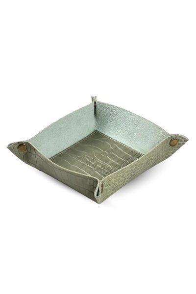 Generic LEART Leather Valet Tray - Small & Compact Catchall Tray | Desk, Beds...