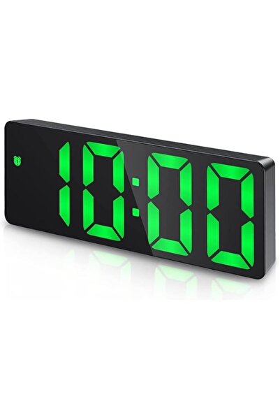 Generic Brand Aputue LED Digital Alarm Clock, Desktop Electronic Clock with T...
