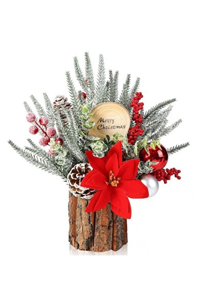 Generic Last page® Small Christmas Tree Artificial Mini Tabletop Christmas Tr...