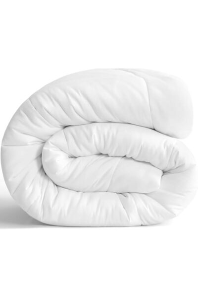 Generic Bedding Microfiber Comforter Duvet Quilt Insert Full White Down Alter...