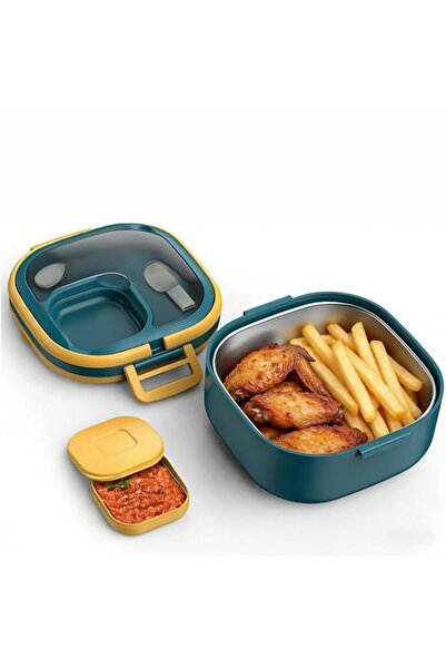 Generic Stainless Steel Lunch Box for Adults, Leak Resistant Lunch Container ...
