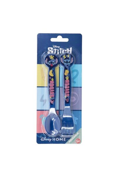 Generic STOR 2 PCS PP CUTLERY SET STITCH PALMSS