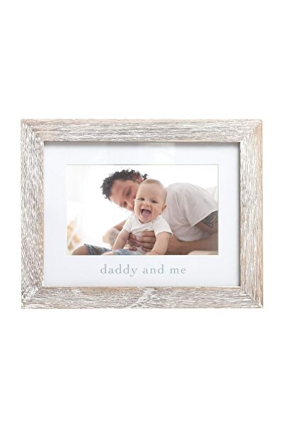 Generic Pearhead Daddy and Me Rustic Keepsake Frame, Gender-Neutral Dad and B...