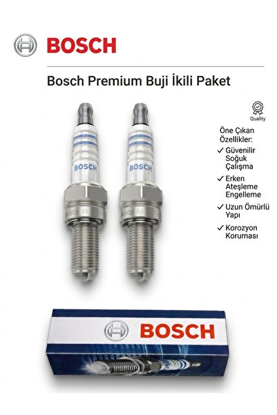 Bosch Yamaha YZF-R25 ve MT-25 Buji Takımı 2li Paket (2015-2018) Modeller için