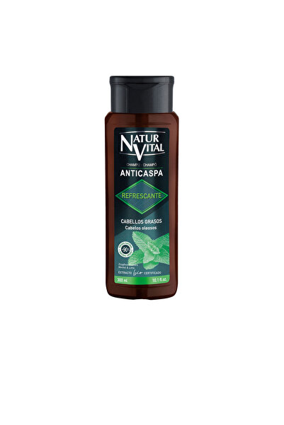 Natur Vital Șampon revigorant anti-mătreață pentru bărbați, pentru păr gras, ...