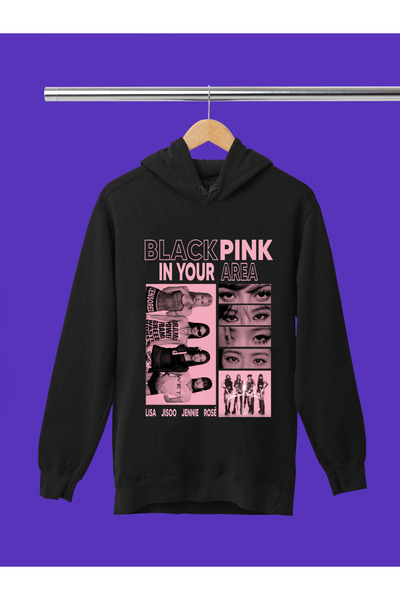 MAGORS Blackpink K-Pop Printed 3-Yarn Quality Soft Texture Kids' Hooded Sweat...