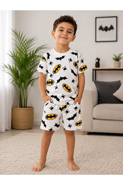 Arya Nisa Kids Boys' Batman Character Shorts Set