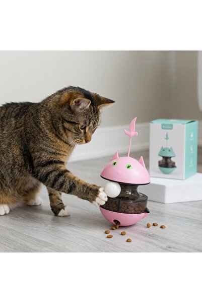 Mama Hazneli Hacıyatmaz kedi Toplu Kedi Oyuncağı
