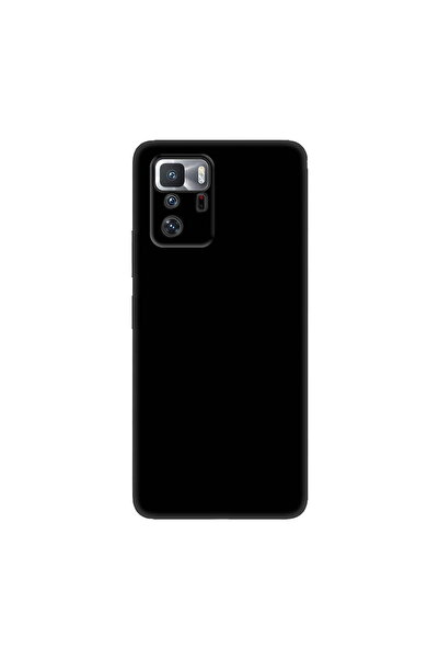CaseArt Xiaomi Poco X3 GT Kılıf Premium Siyah İnce Kamera Korumalı Silikon Kapak