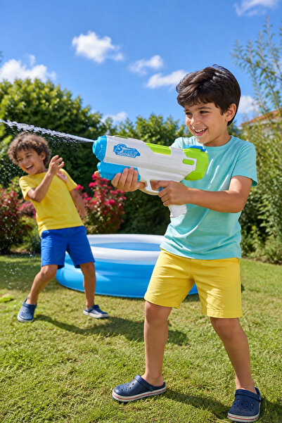 welcomein Oyuncak Şarjlı Otomatik ve Manuel Su Tabancası 5-7 M Menzili Water Gun